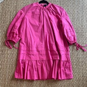 Elegant Pink Mini Dress